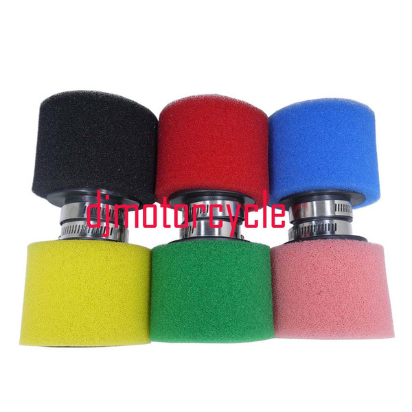 Straight Neck Foam Air Filter 35mm Sponge Cleaner Moped Scooter CG125 150cc Dirt Pit Bike Motorcycle