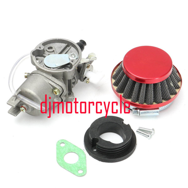 Carburetor Carb Air Filter Assembly For 47cc 49cc Mini Moto ATV Dirt Pocket Bike