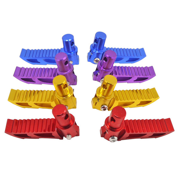 Alloy Foot Pegs Rests New 47cc 49cc 2 Stroke Engine ATV Quad Go Kart Dirt Pocket Mini Bike Motorcycle Motorbike Parts