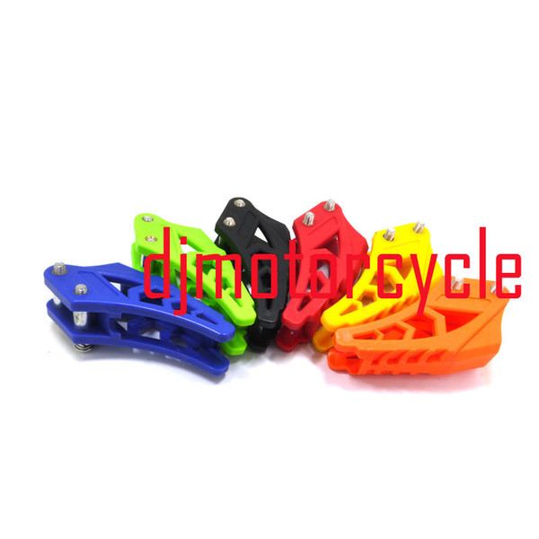 6 Color High Quality Motorcycle Chain Guard Guide Swingarm Guard For Chain Sets Parts Off road Motocross Pit Dirt Bike CNC-114