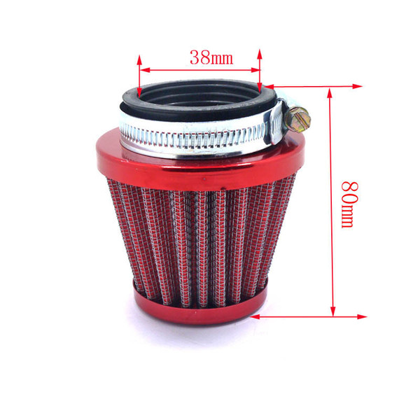 38mm 110CC 125cc Engine Air Filter Cleaner Dirt Pit Bike Mini Motocross For PZ22 PZ26 PZ27 Carb