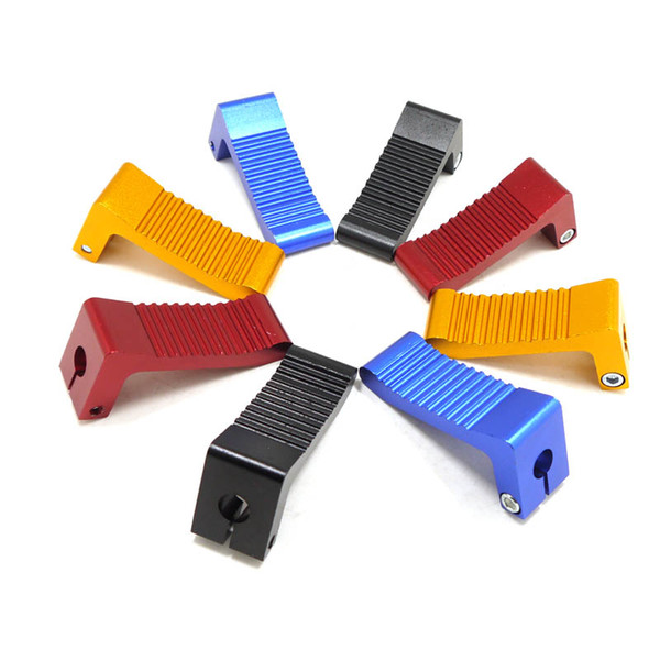 Aluminum Alloy Footpegs Foot Rests Pegs Red for 47cc 49cc 2 Stroke ATV Quad Pit Dirt Pocket Mini Motor Bike Motorcycle Minicross Blue Black