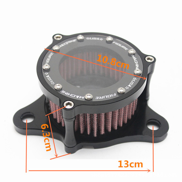 Intake Air Cleaner Filter For  Touring Motorcycle XL883/1200 100% New Intake Filter System Kit