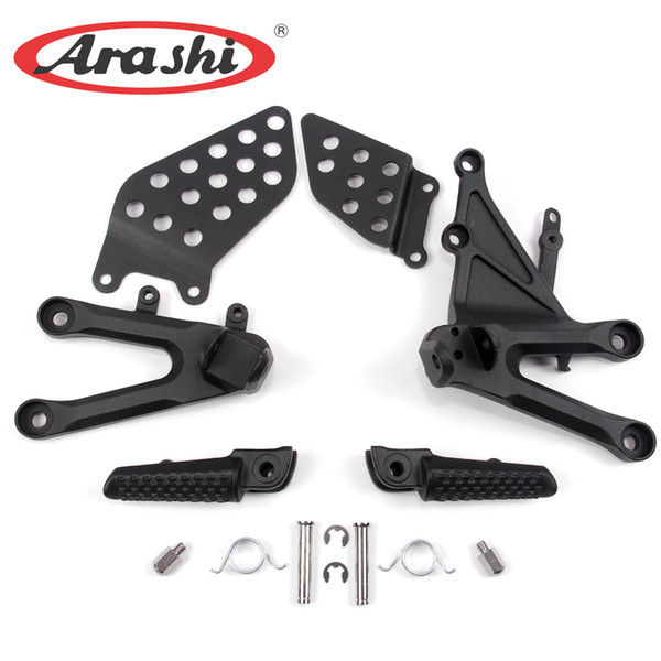 Arashi 1 Set Front Footrest For Honda CBR1000RR 2004-2007 Motorcycle Foot Pegs Motor Parts CBR1000 1000CC 2005 2006