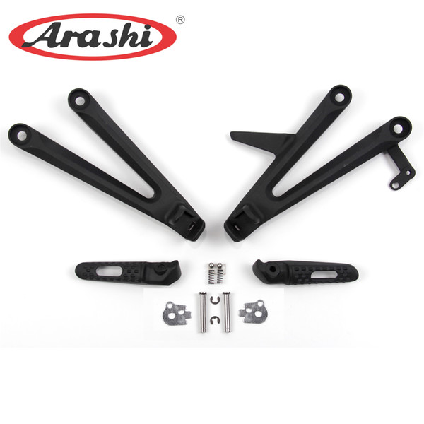 Arashi 1 Set Rear Footrest For Honda CBR1000RR 2004-2007 Motorcycle Passenger Foot Pegs Motor Parts CBR1000 1000CC 2005 2006