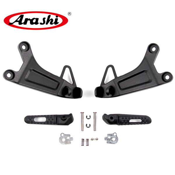 Arashi 1 Set Rear Footrest For Honda CBR600RR 2003 2004 Motorcycle Passenger Foot Pegs Motor Parts CBR 600 600CC