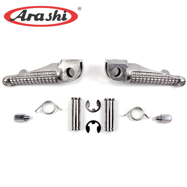 Arashi 1 Set Rear Footrest For Yamaha YZF R6S 2003 - 2008 Passenger Foot Pegs Pedal Brackets Motorcycle Parts YZF-R6S 2004 2005 2006 2007