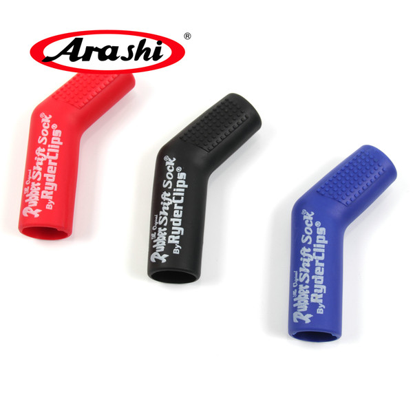 Arashi Universal Rubber Shift Sock Boot Shoe Gear Protector Gear Shift Lever Cover Case Motorcycle Accessories Black Blue Red