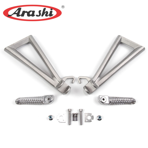 Arashi 1 Set Rear Footrest For Yamaha YZF R6 2006-2014 Motorcycle Foot Pegs Motor Parts 2007 2008 2009 2010 2011 2012 2013