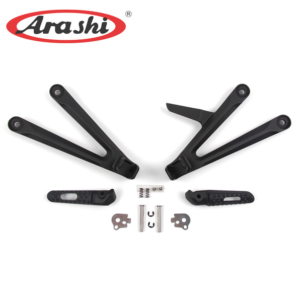 Arashi 1 Set Rear Footrest For Honda CBR600RR 2005 2006 Motorcycle Passenger Foot Pegs Motor Parts CBR600 600CC