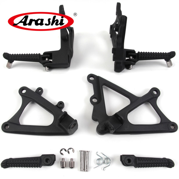 Arashi 1 Set Front Footrest For Yamaha YZF R1 YZF-R1 2009 2010 2011 Motorcycle Foot Pegs Motor parts