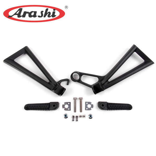 Arashi 1 Set Rear Footrest For Yamaha YZF R6 2003-2005 R6S 2006-2010 Motorcycle Foot Pegs Motor Parts 2004 2007 2008 2009