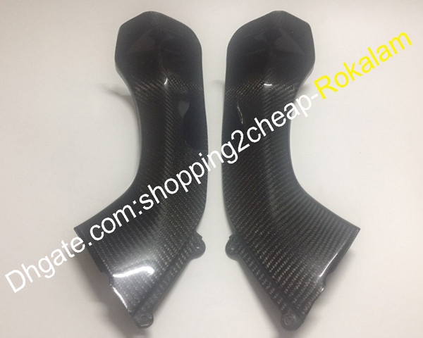 Carbon Fiber Intake Dash Panels Fairings For Kawasaki ninja ZX-10R 2006 2007 ZX10R ZX 10R Upper Front Dash Air Intake Cover