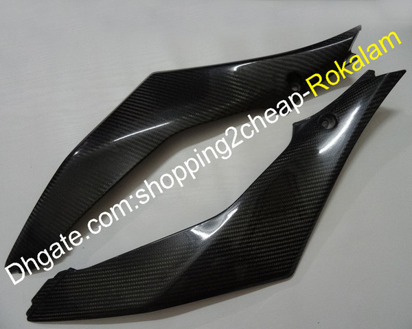 2 x Carbon Fiber Tank Side Covers Panels Fairing Fitting For Suzuki GSXR1000 2007 2008 K7 GSXR GSX-R 1000 Cover Panel