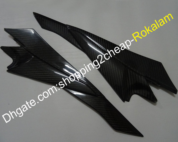 Carbon Fiber Tank Side Covers Panels Motorcycle Part For Suzuki GSXR600 GSXR750 GSXR 600 750 2008 2009 2010 K8 Cover Panel