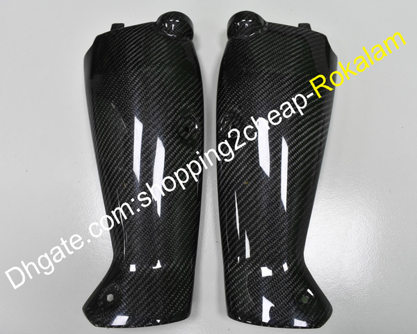 Carbon Fiber Head Intake Tube Duct Cover For Yamaha YZF1000 R1 2009 2010 2011 2012 2013 2014 YZF 1000 Motorbike Parts