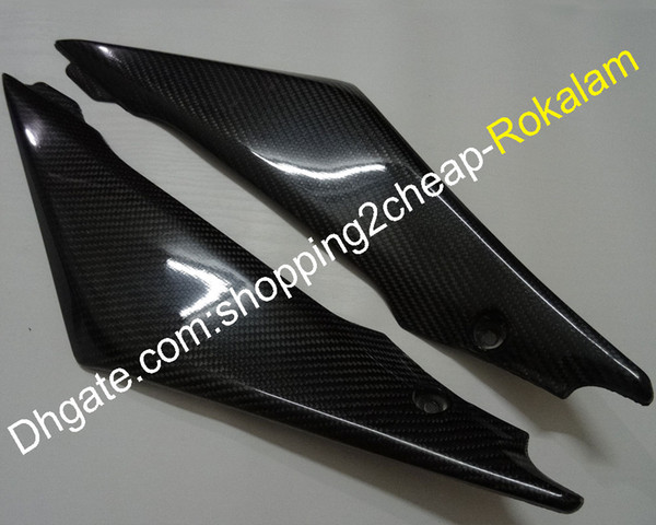 2 x Carbon Fiber Tank Side Cover Panel Fairing Part For Suzuki GSXR-1000 GSXR1000 2005 2006 K5 GSXR 1000 05 06