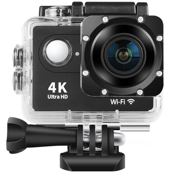 4K Action Camera Underwater Waterproof Camera 170° Wide Angle WiFi Sports Cam with Mounting Accessories Kit