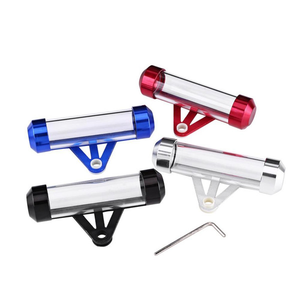 Motorcycle Secure Tax Disc Tube Cylindrical Holder Frame Waterproof Tax Holder Frame Tax Tube Universal Motorcycle Accessories HHA72