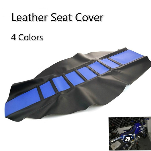 4 Colors Universal Leather Gripper Soft Seat Cover For WR YZF CRF KTM SUZKI Motocross Motorcycle Off Road Motocross Adapter Accessories