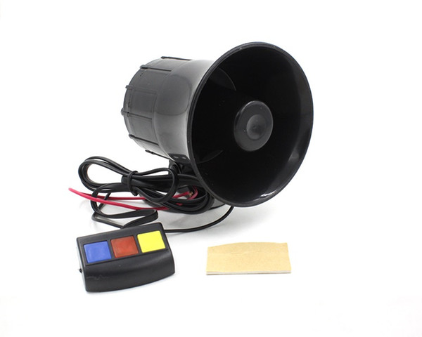 Free Shipping 12V Three-tone Motorcycle Horn Waterproof Motorbike Beeper Scooter Loudspeaker