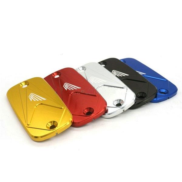 Motorcycle CNC Front Fluid Reservoir Tank Cap Cover for Honda CB400 SF CBF600 S CBR600F RR Hornet 600 CBF500 CBF1000 screws free