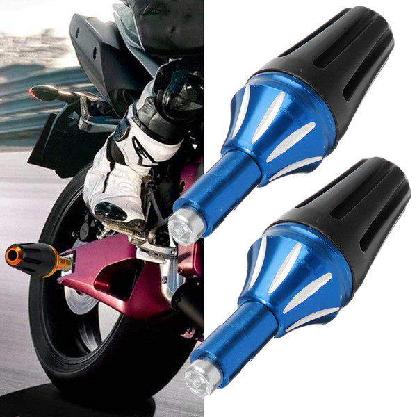 2pcs Universal 8mm Motorcycle M8 Frame Slider Falling Crash Protector Rod Motorbike Anti-Falling Engine Protection Stick Bar