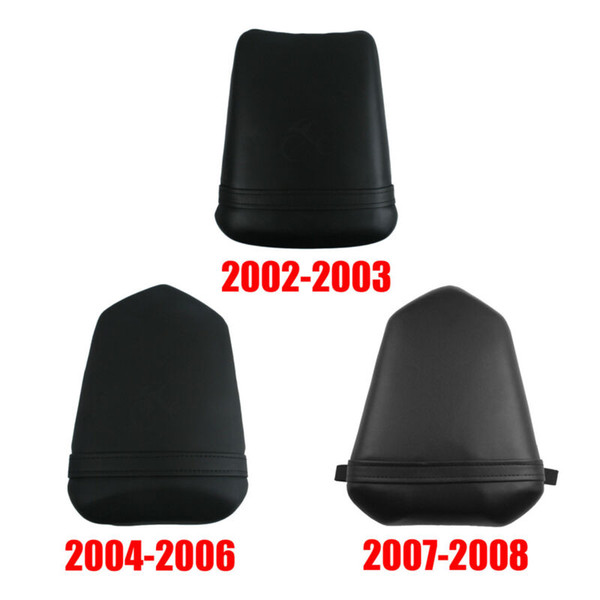 Motorcycle Rear Pillion Passenger Seat For Yamaha YZFR1 02-03 04-06 07-08 Black