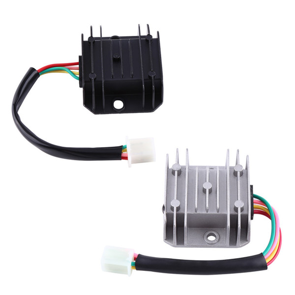 Regulator Rectifier 4 Wires 4 Pins 12 Voltage For 150-250CC Motorcycle Scooter Moped ATV Motocicleta Accessories Aluminium Alloy