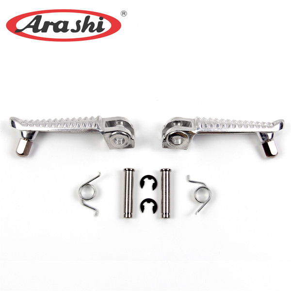 Arashi 1 Set Front Footrest For Yamaha YZF R6 1999 - 2012 Rider Foot Pegs YZF-R6 2000 2001 2002 2003 2004 2005 2006 2007 2008 2009 2010 2011