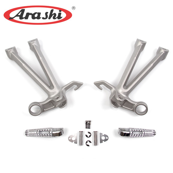 Arashi 1 Set Rear Footrest For Suzuki GSXR1000 2007 2008 2009 2010 2011 Motorcycle Passenger Foot Pegs Motor Parts 1000CC