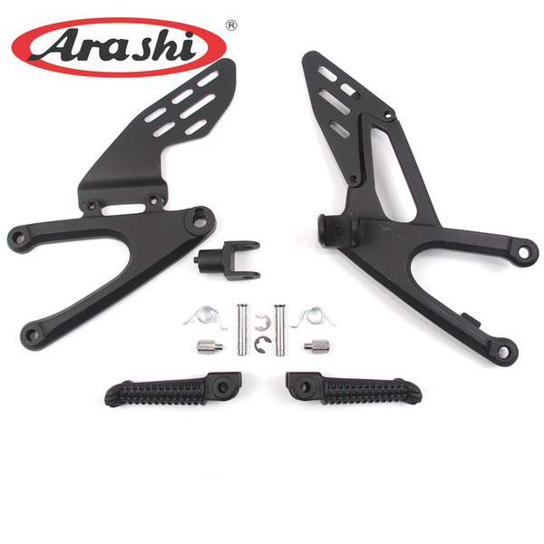 Arashi 1 Set Front Footrest For Yamaha YZF R1 2007 2008 Motorcycle Foot Pegs Motor parts YZF-R1