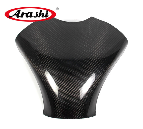 Arashi For Kawasaki Ninja ZX-6R ZX6R 2007 2008 Motorcycle Carbon Fiber Gas Tank Protection Cover Protector Motor Fuel Case ZX 6R