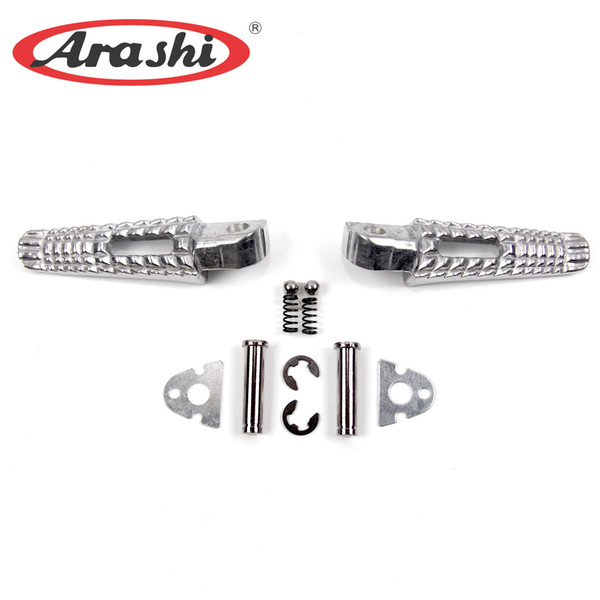 Arashi 1 Set Rear Footrest For Suzuki GSXR 1000 2005 - 2014 Passenger Foot Pegs Brackets GSXR1000 2006 2007 2008 2009 2010 2011 2012 2013