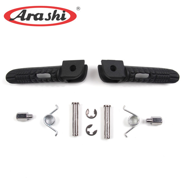 Arashi 1 Set Front Footrest For Suzuki GSXR 600 750 2006 - 2014 Rider Foot Pegs Pedal Bracket GSX-R GSX R GSXR600 GSXR750 2011 2012 2013