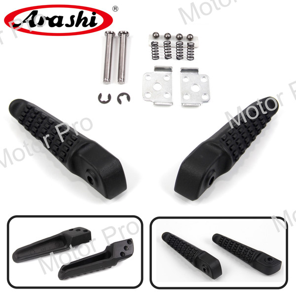 Arashi 1 Set Rear Footrest For Kawasaki Ninja ZX6R 1998 - 2013 Foot Pegs Passenger Foot Pegs Pedal Brackets Motorcycle Parts ZX-6R ZX 6R