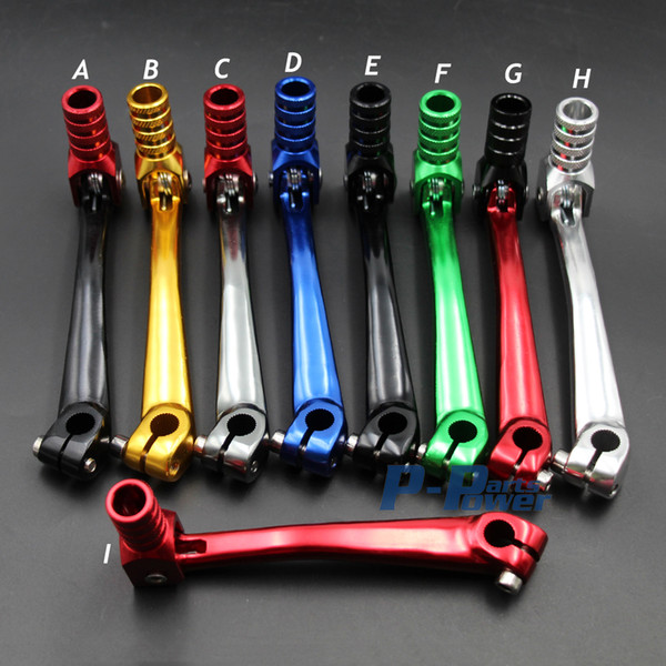 Motorcycle CNC Aluminum Folding Gear Shift Lever Fit Kayo Apollo Bosuer 110/125/140/150/160/250cc Dirt Bike Pit Bikes Gear Lever