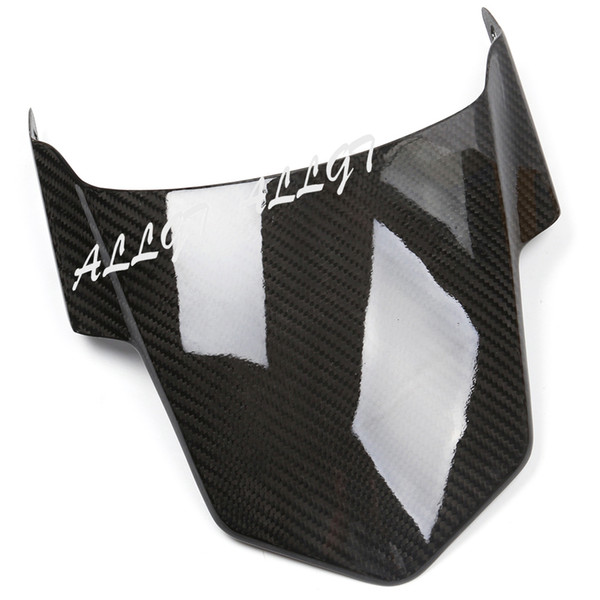 Carbon Fiber Motorcycle Rear Tail Light Cover Protector Panel for Yamaha Mos BWS125 BWSX Black Replacement Part