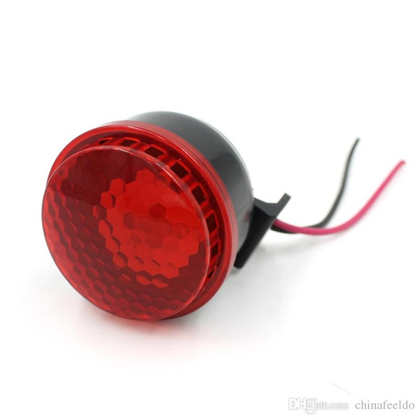 LEEWA Car Motorcycle Brakes Horn with Red LED Light 12V 6 Tones + LED Lamp SKU:2314