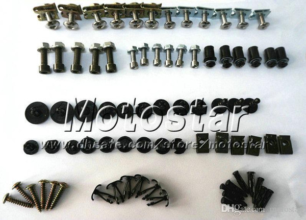 Common fairings bolts screws kit for Honda for YAMAHA SUZUKI for Kawasaki bolt kits