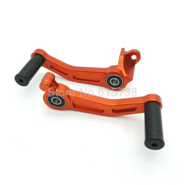 New listing Orange Motorbike CNC Aluminium Brake Clutch Gear Pedal Lever For KTM DUKE 125 200 390 2013 2014 2015