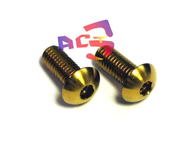 2pcs Titanium/Ti Bolt For Bottle Cage fit Elite Carbon