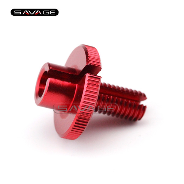 For KAWASAKI Z750 Z800 Z1000 Z1000SX NINJA 1000R/650R Red Motorcycle CNC Billet Clutch Cable Wire Adjuster M10x1.5