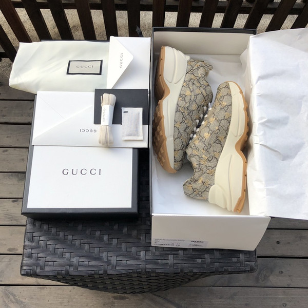 Designer casual shoes, fashion trends, edge print sneakers, leather triple vintage designer shoes