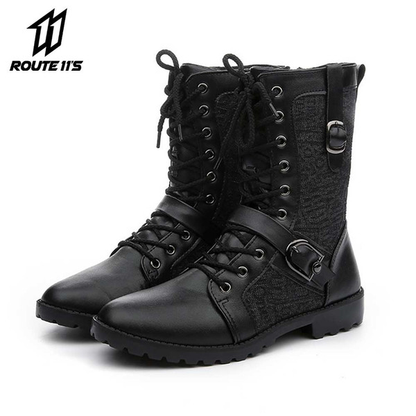 Motorcycle Boots Motorcycle Shoes Motocross Boots Moto Shoes Leather Race Motocross Motorbike Riding Protective Feet