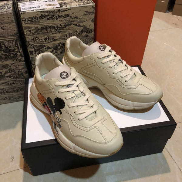 Designer large flat sports shoes, calf leather inside, schuhe, design shoes, air, kanye, triple, Chaussures, Espadrilles,Size: 38-45