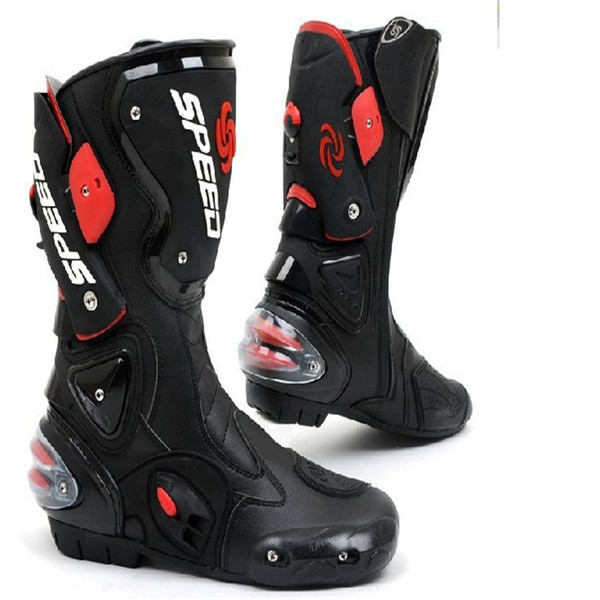 Hot Sales Scoyco Brand Motorcycle Shoes Sport Motocross Cycling Long Boots Motorbike Men Racing Botas Speed Bikers B1001