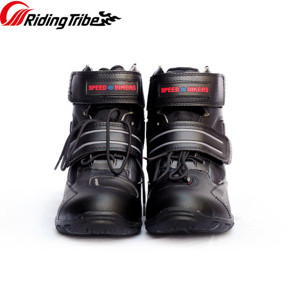 Riding Shoes Motorbike Super Fiber Leather Racing Boots Feet Ankle Protective Equipment Motorcycle Accessories