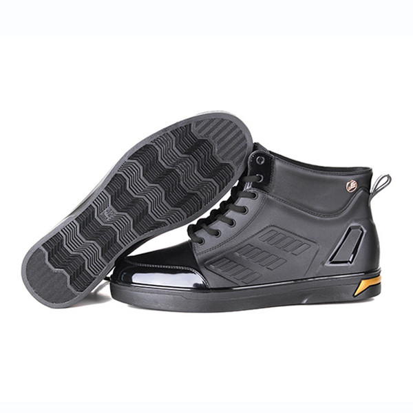 Motorcycle Boots Men Rain Boots Botas Moto Impermeable Motociclista Biker Shoes Motorbike Moto Motorcycle Shoes