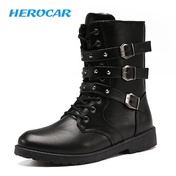 2022New Leather Motorcycle Boots Motorcycle Shoes Riding Boots Motocross Off-Road Shoes Riding